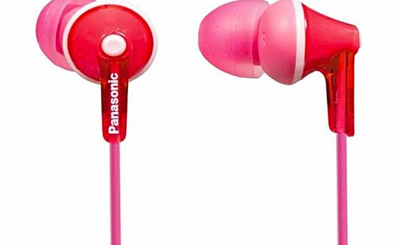Panasonic RP-HJE125E-P Earphones - Pink