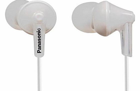 Panasonic RP-HJE125E-W Earphones - White