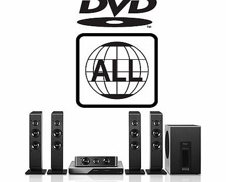 Panasonic SC-BTT505EB9 3D Blu-ray Player MULTIREGION for DVD 5.1 Home Cinema System