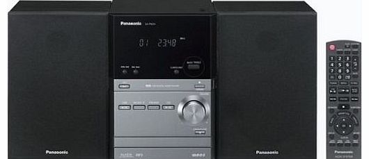 Panasonic SC-PM24EB-K Micro System with USB and MP3 Playback and Music Port