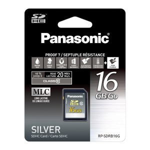 Panasonic Silver Series 16GB SD (SDHC) Card -