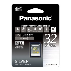 Panasonic Silver Series 32GB SD (SDHC) Card -