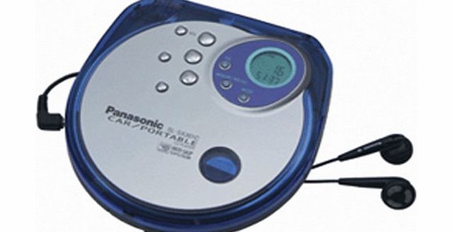 Panasonic SLSX361C Personal Cd W. Car Kit Cdr/Rw Comp.