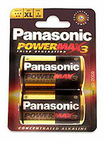 panasonic XTREME Power - D Cell (LR20) - Pack of 2