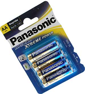 Panasonic ZR6 Digital Oxyride Xtreme Power - AA - 4 Pack - #CLEARANCE