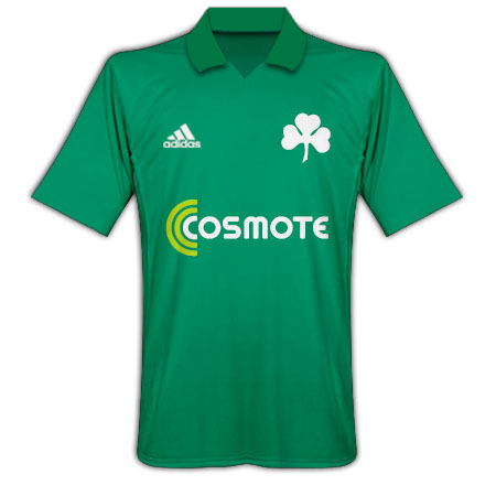 Panathanikos Adidas 09-10 Panathanikos Centenary Home Shirt