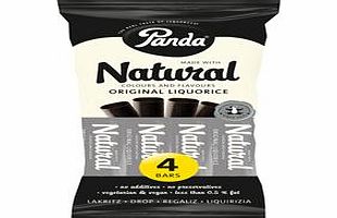 Panda 4 x 32g Licorice bar pack