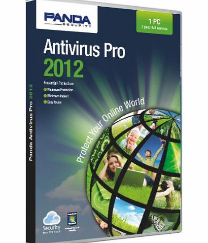Panda Software Panda Antivirus Pro 2012, 1 license, 12 months subscription (PC)
