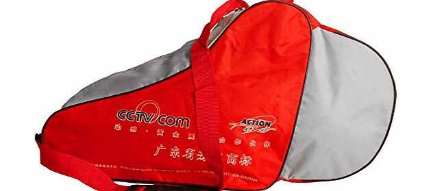 Panda Superstore Red Skate Carry Bag Roller Sack Roller Skate Derdy Tote Skate Roller Bag