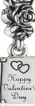 Pandora 791246 Silver Charm Pendant Valentines Day Card