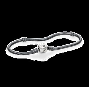 Pandora Oxidised Sterling Silver Bracelet with