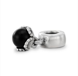 Pandora Sterling Silver Charm with Gem Dangle