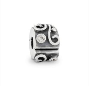Pandora Sterling Silver Clip with Crystal 79380CCZ