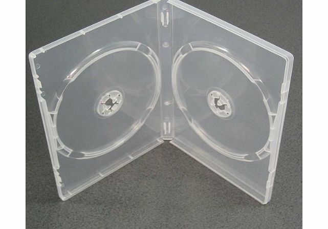 Panmer Amaray DVD Case CLEAR side by side 14mm (5)