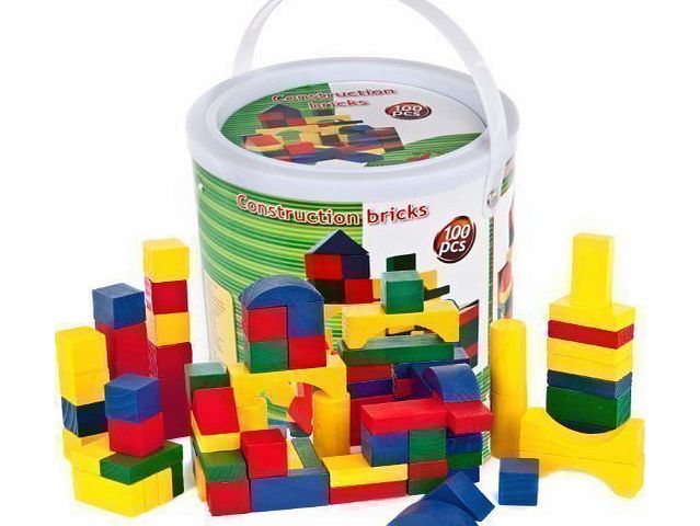 Panorama 100 Piece Wooden Construction Set