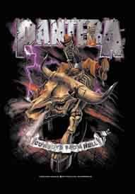 Pantera Cowboys From Hell Textile Poster