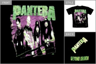 pantera (Purple Photo) T-shirt
