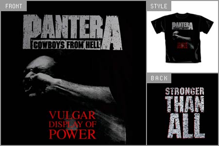 Pantera (Vulgar Display) T-shirt brv_31512000_P