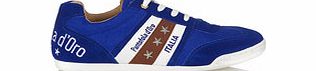 PANTOFOLA D`ORO Ascoli blue suede sneakers