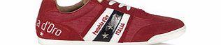 PANTOFOLA D`ORO Ascoli red suede sneakers
