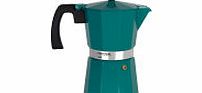 Pantone 9 Cup Coffee Percolator - Emerald Green