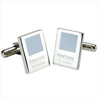 Pantone Baby Blue Chip Cufflinks by