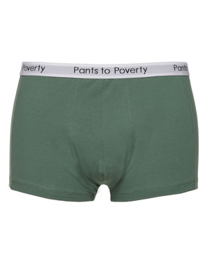 Pants To Poverty Khaki Wings Boxer