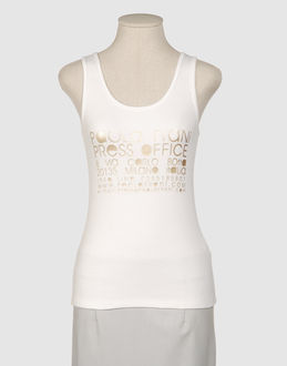 PAOLA FRANI J TOPWEAR Sleeveless t-shirts WOMEN on YOOX.COM