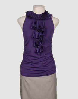 PAOLA FRANI TOPWEAR Sleeveless t-shirts WOMEN on YOOX.COM