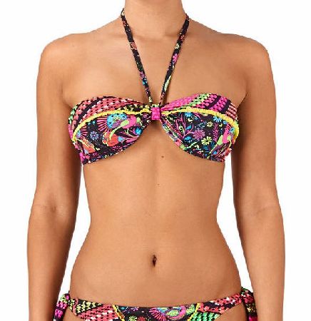 Paolita Womens Paolita Electric Birds Saffron Bikini