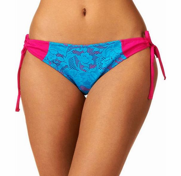 Paolita Womens Paolita Neon Lace Mimosas Bikini Bottom