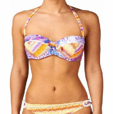 Paolita Womens Paolita Sunset Malibu Bikini Top - Sunset