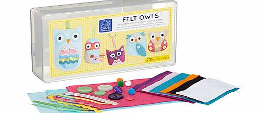 Paper and String Owls Craft Kit