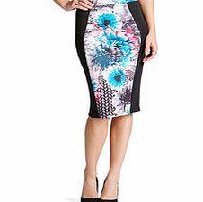 Paper Dolls Multi-coloured knee length skirt