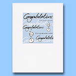 Paper House Gold Congratulations