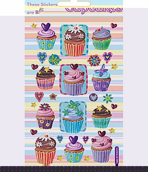 Paper Projects Cupcake Stickers
