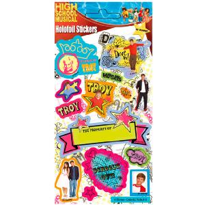 Paper Projects Ltd Sticker Style High School Musical Troy Holofoil Stickers