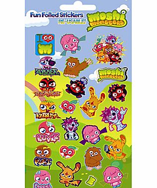 Paper Projects Moshi Monsters Stickers