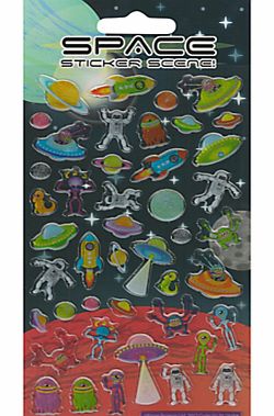 Paper Projects Resin Space Stickers