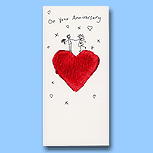 Paper Rose On your anniversary