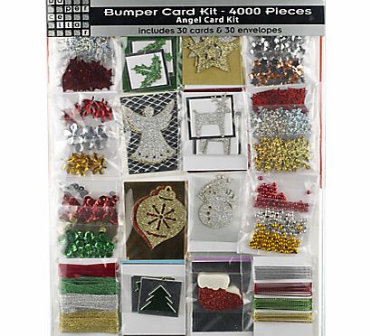 Papercellar Bumper Angel Card Kit, Pack of 30