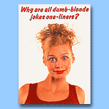PaperHouse Dumb-blonde Jokes