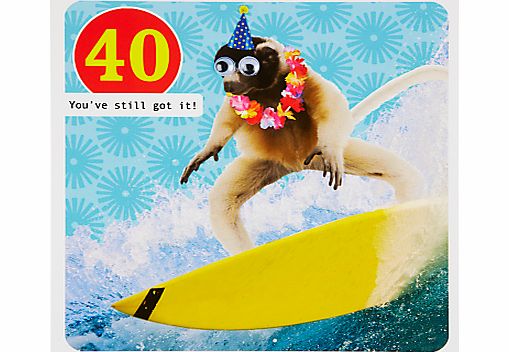 Paperlink 40th Birthday Card