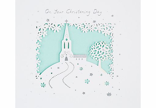 Paperlink Christening Day Card