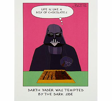 Paperlink Dark Side Greeting Card