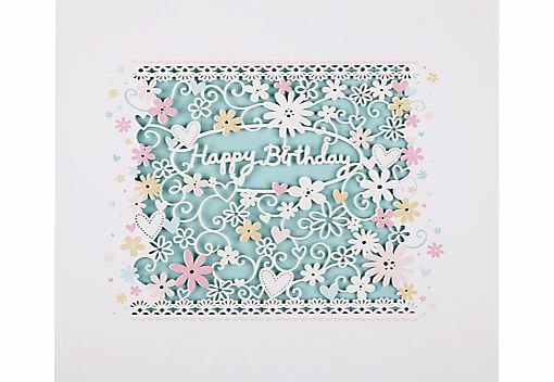 Paperlink Happy Birthday Card