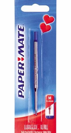 PaperMate  Lubriglide Pen Ink Refill - Medium - Blue