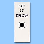 PaperRose Let it Snow