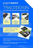 Paperweave Tracedown Wax Free Tracing Down Paper - 5 A4 sheets Graphite