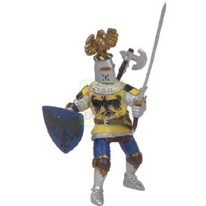 Knight with Crest Blue